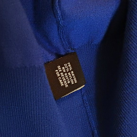 Premise Studio 8 Button Blue Cardigan, Women's Extra Large - Picture 5 of 11